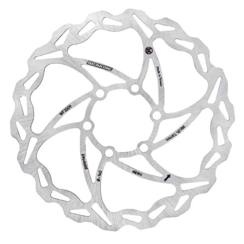 Braking Disco Freno Wave Fix Ø 203mm Per Mtb, EMtb E EBike 1 Braking Disco Freno Wave Fix Ø 203mm Per Mtb, EMtb E EBike